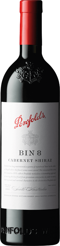 Penfolds Bin 8 Shiraz Cabernet 2016